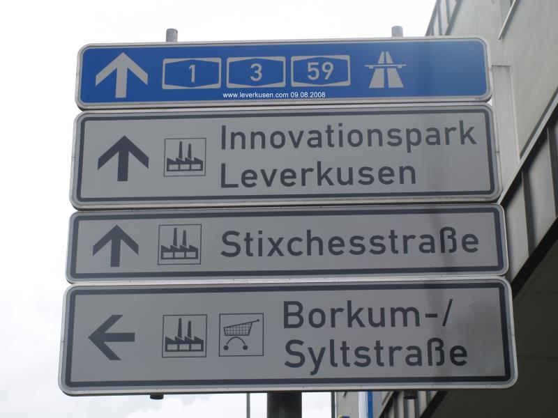Foto der Borkumstr.: Hinweisschild Borkumstraße