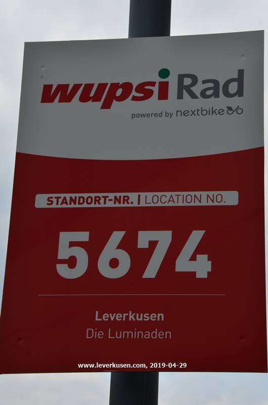WupsiRad-Station, Luminaden