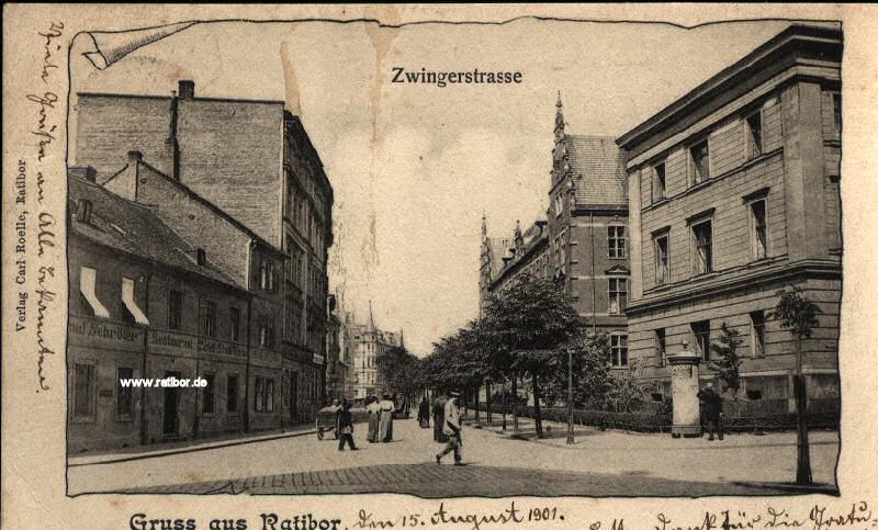 Zwingerstraße in Ratibor