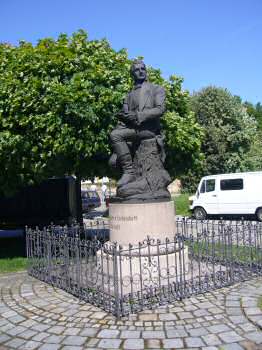 Foto der Eichendorffstraße: Ratiborer Eichendorff-Denkmal