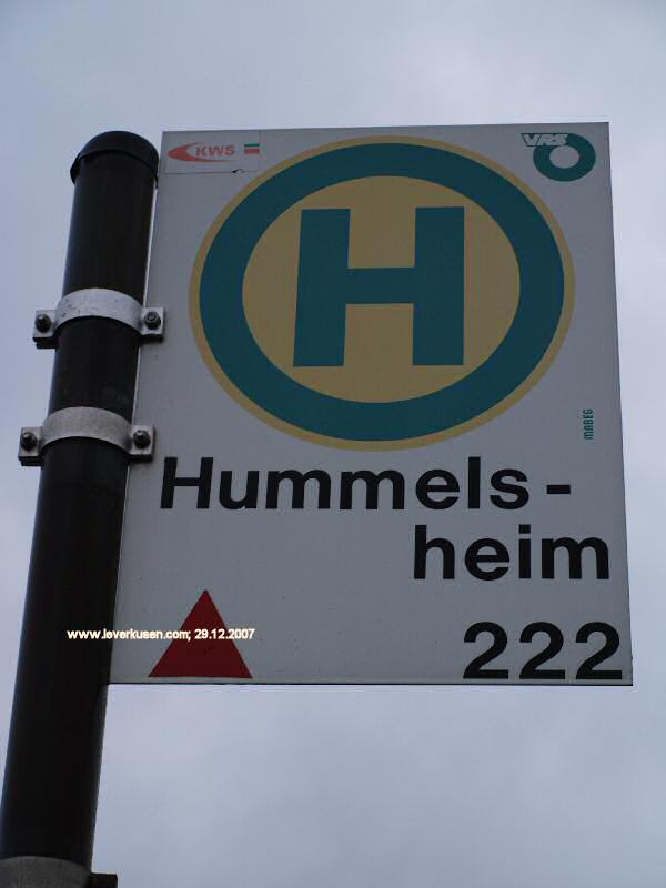 Foto der Hummelsheim: Bushaltestelle Hummelsheim