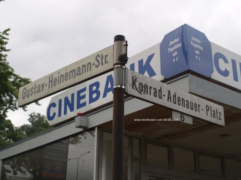 Konrad-Adenauer-Platz, Gustav-Heinemann-Str.