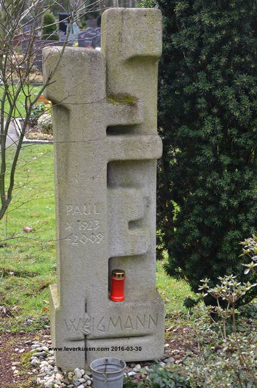 Friedhof Reuschenberg, Grab Weigmann