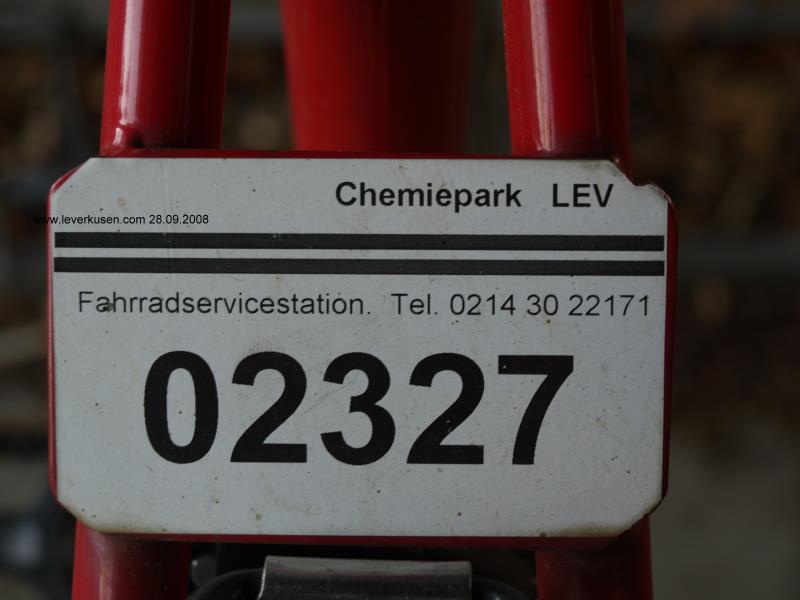 Nummernschild Chemiepark