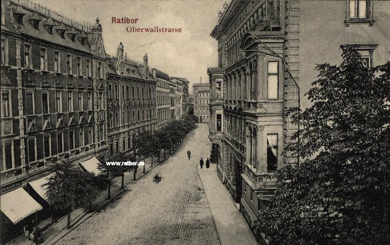 Oberwallstraße in Ratibor