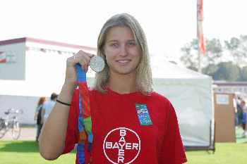 Britta Heidemann 2005, Foto Bayer 04 (8 k)
