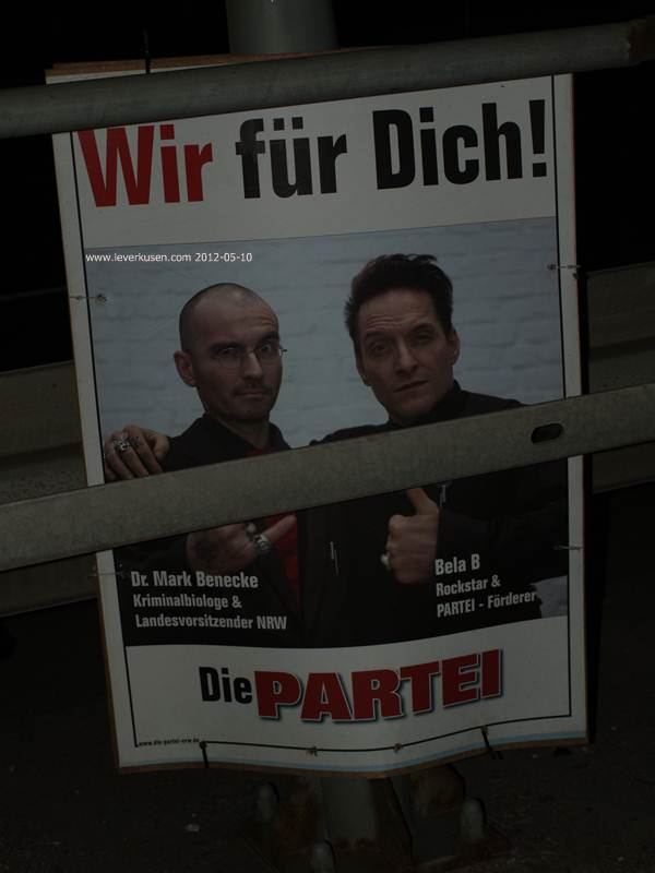 Partei-Plakat: Wir für Dich!