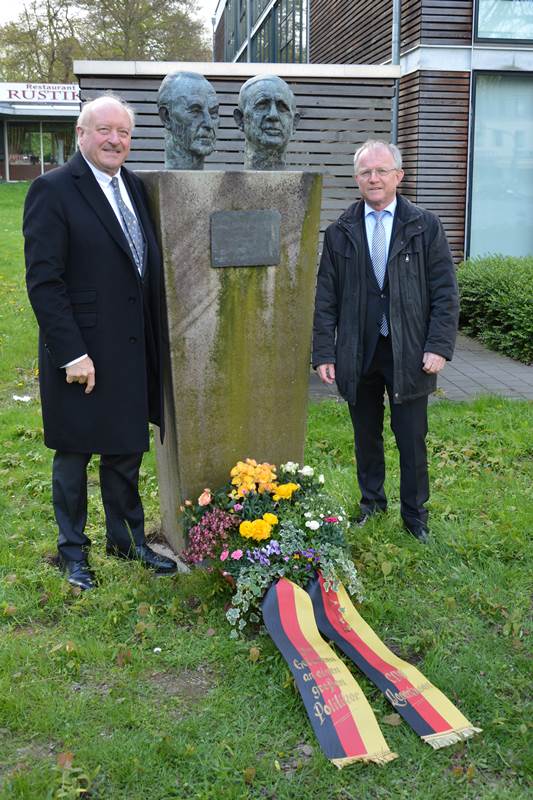 Konrad Adenauer und Rüdiger Scholz