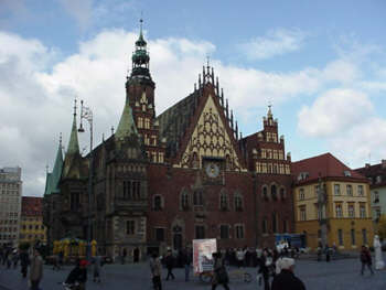 Rathaus Breslau am Ring