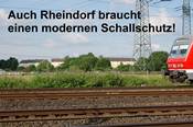 S-Bahn an der Rheindorfer Oderstr.